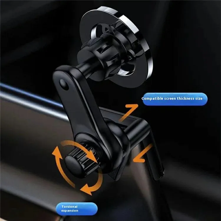 158C For Tesla Model Y / 3 Screen Mount Expansion Bracket Compatible with MagSafe Phone Holder