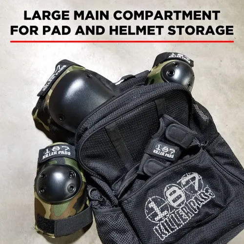 187 Killer Pads - Black Mesh Backpack