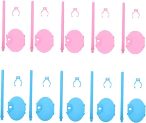 20Pcs Doll Support Bracket Fixed Stand for Doll Display Includes Holders for Collectible Dolls and Figures Decor
