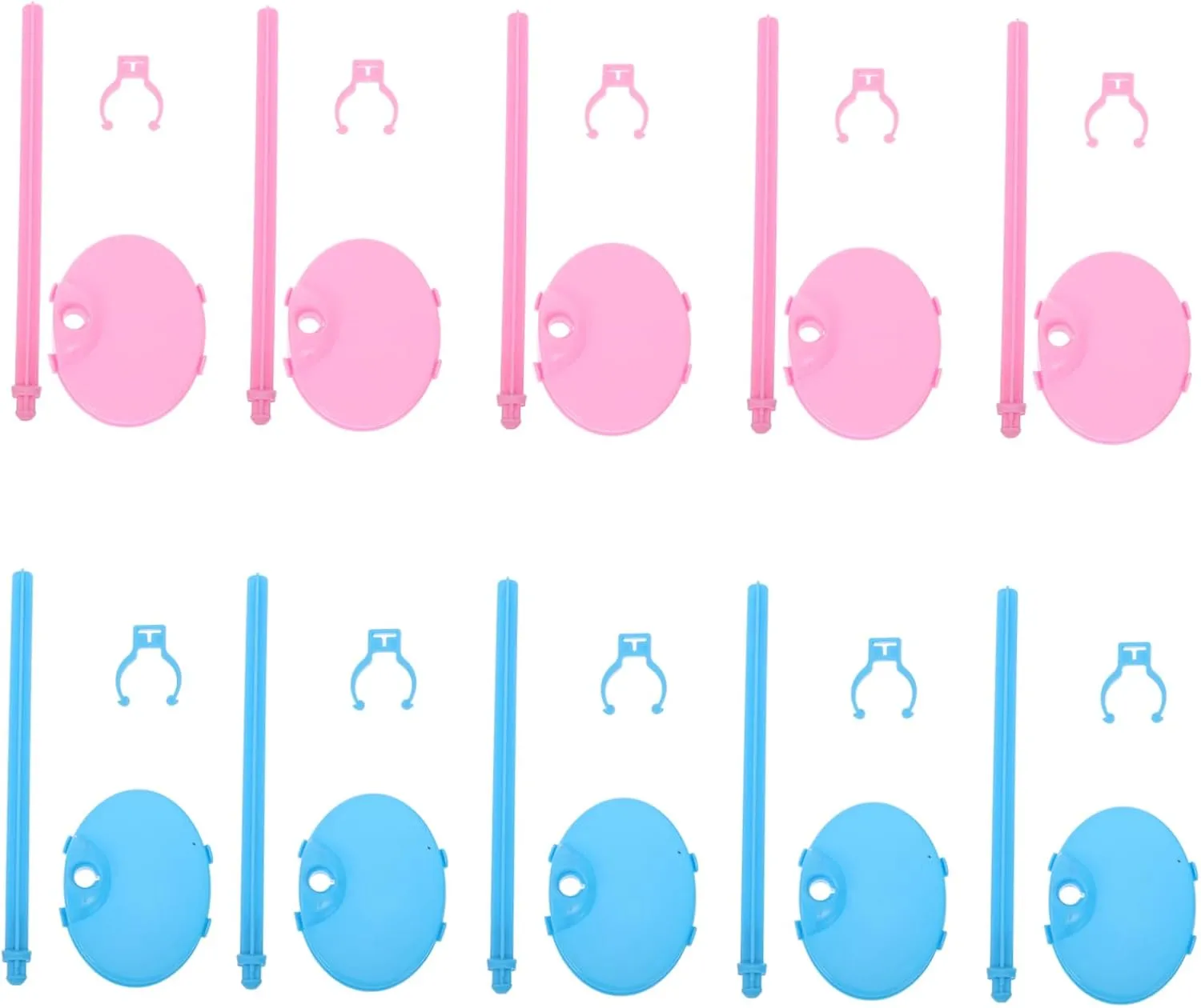 20Pcs Doll Support Bracket Fixed Stand for Doll Display Includes Holders for Collectible Dolls and Figures Decor