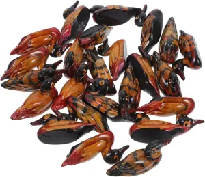 24Pcs Cute Mandarin Duck Chopstick Holder Creative Spoon Rest for Dining Table Adorable Resin Cutlery Accessory Functional and Chopstick Rest