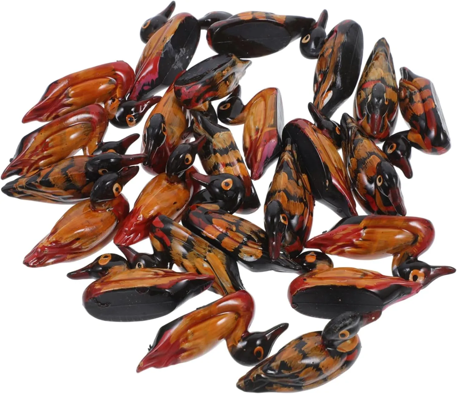 24Pcs Cute Mandarin Duck Chopstick Holder Creative Spoon Rest for Dining Table Adorable Resin Cutlery Accessory Functional and Chopstick Rest