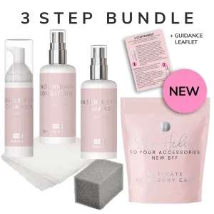 3-Step Handbag & Accessories Care Kit