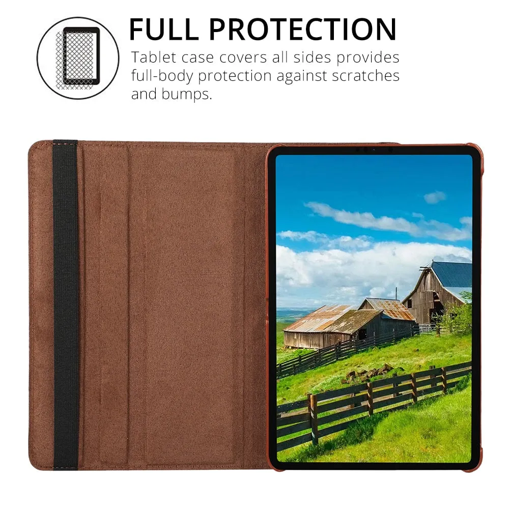 360 Degree Rotating Case For Xiaomi RedMi Pad 10.6"2022 Stand Holder Cover Mi pad 5 11 Pro 11 PU Leather Tablet Protective Cases