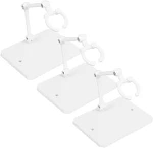 3pcs Adjustable Action Figure Display Stands Doll Racks for Desktop Stable Base for Collectibles Versatile Model Holders for Use