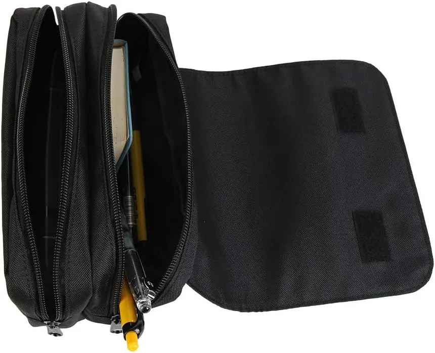 4 PCS Printable Blanks Cosmetic Bags Pencil Case Multipurpose DIY Heat Transfer Makeup Bags Toiletry Pouch with Removable Flap for Sublimation
