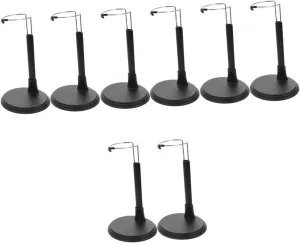 4sets Adjustable Doll Stand Action Figure Display Stand Expandable Waist Wire 2pcs*4