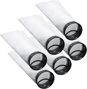 6 Pack 2.75 Inch 225 Micron Filter Sock Fits Waterbox Aquarium Models, Fits Eshopps Aquarium Models, Fits Fiji Cube Aquariums, Also Fits all 2.75" Filter Sock Holders
