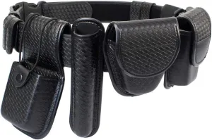 8-in-1 Police Duty Belt Kit with Pouches, Law Enforcement Utility Belt Rig