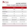 Adaptive Star Axiom IMPROV Push Chair