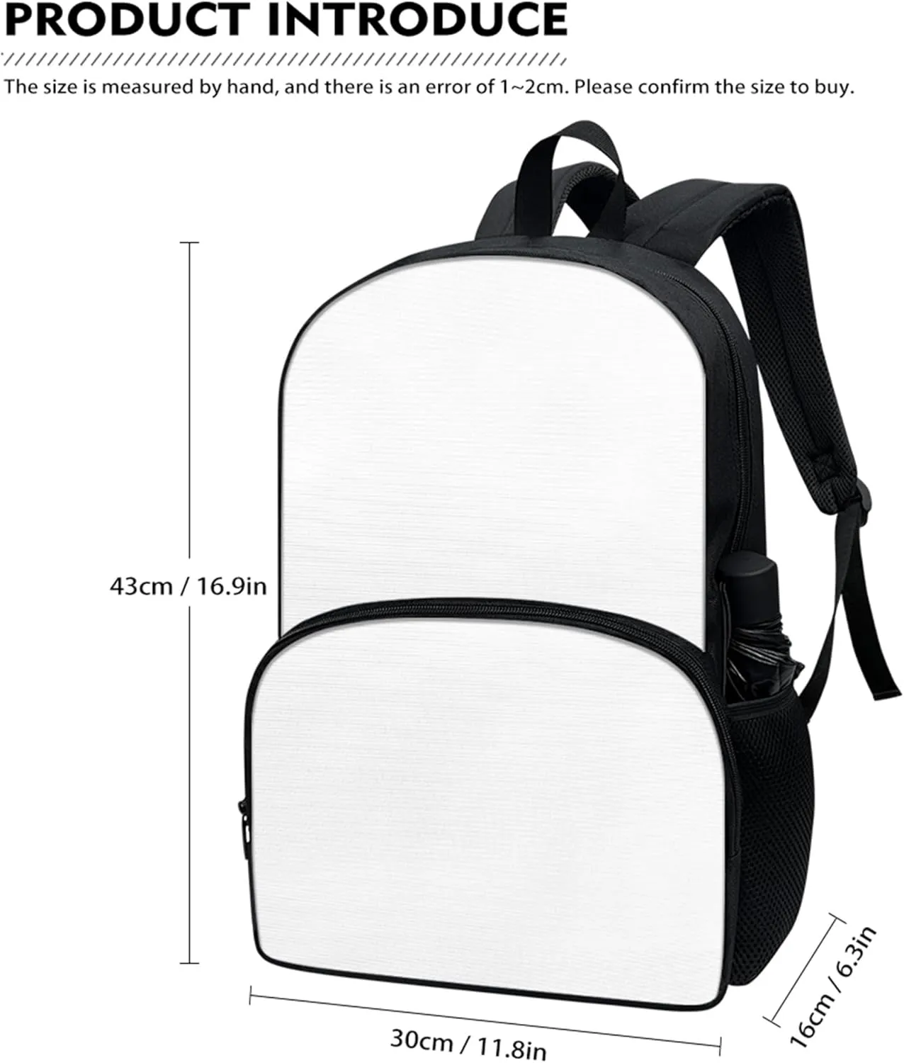 Afro Girls School Backapck Age 9-10,13-15,Kids Backpacks with Lunch Box African Girl Book Bags Elementary Middle School Bags Lunch Bag Pencil Case Beige