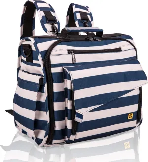 ALLCAMP Diaper Bag Large, Support Baby Stroller, Converted Into a Tote Bag