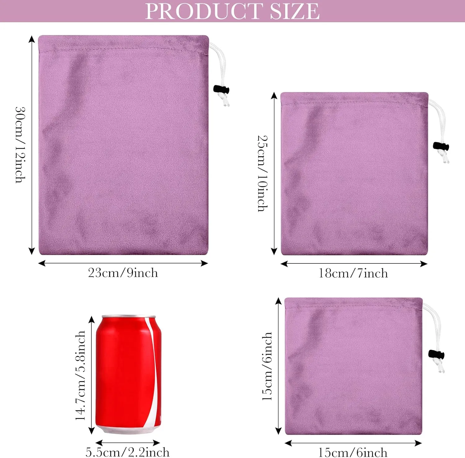 Amylove 9 Pcs Satin Game Toy Storage Bag Silk Drawstring Bags Gift Bags Pouches for Lightweight Toys Organizer Stuff Sack Foldable Travel Pouch for Women, 3 Sizes(Pink, Purple, Navy Blue)