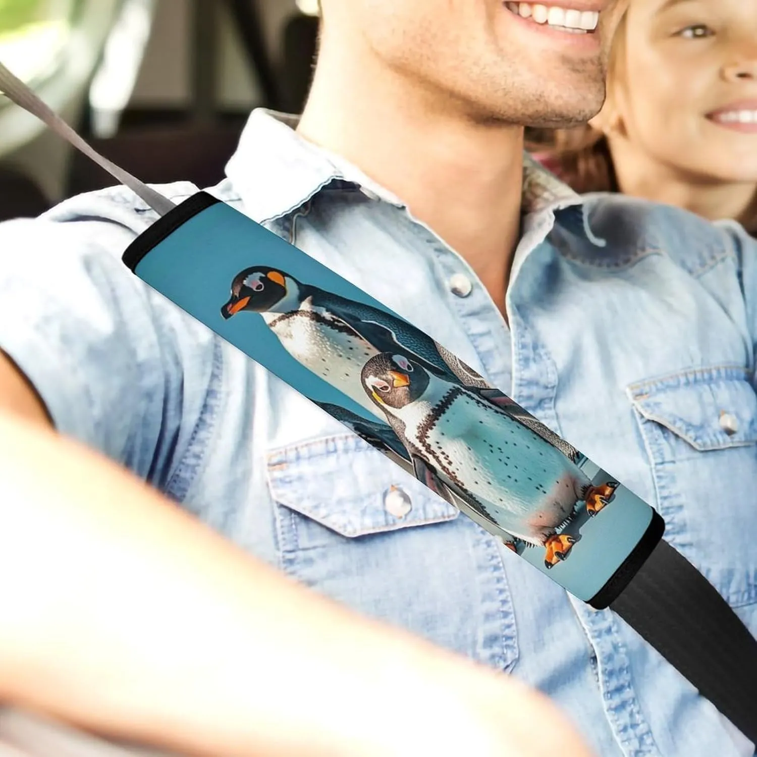 Animals Auto Seat Belt Cover 2PCS Universal Car Seat Belt Shoulder Protector Pad, Protect Your Shoulders and Neck for Car Seat Belt, Shoulder Bag, Backpack