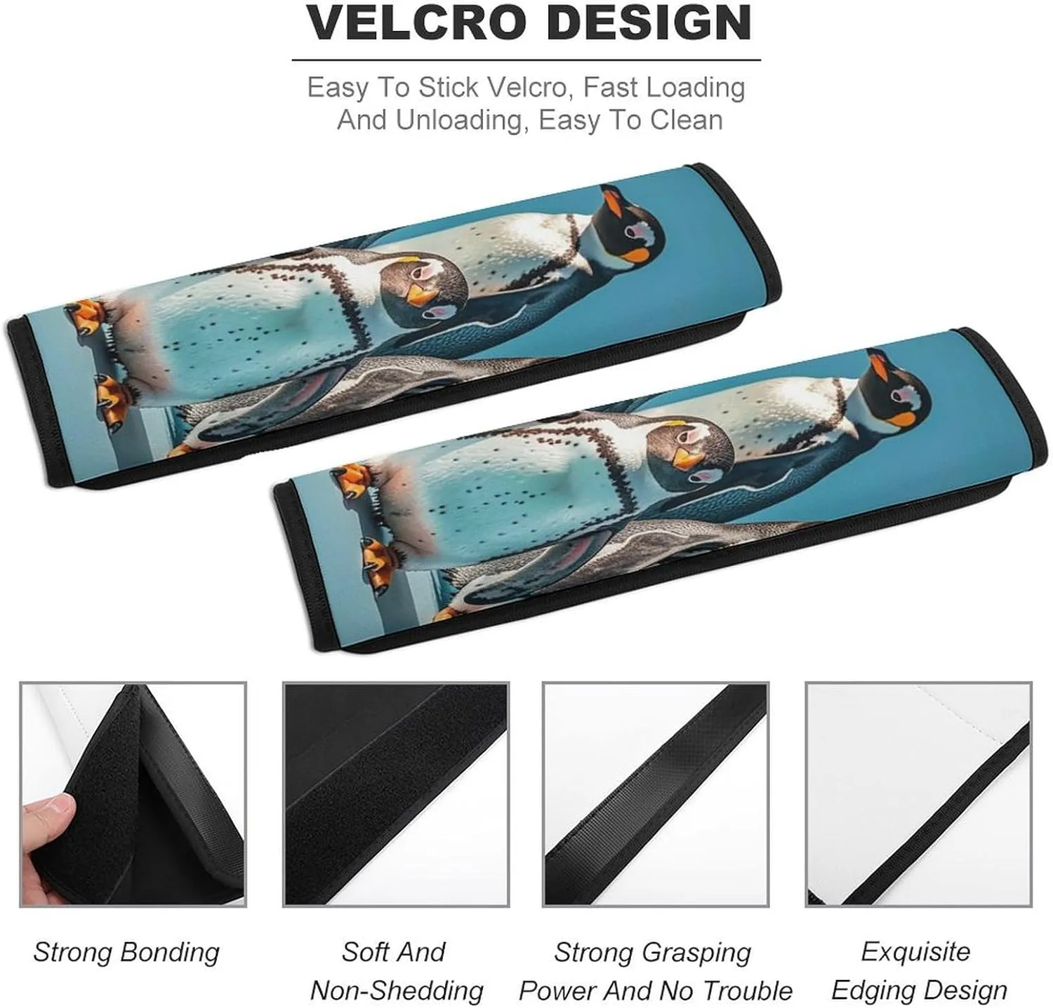 Animals Auto Seat Belt Cover 2PCS Universal Car Seat Belt Shoulder Protector Pad, Protect Your Shoulders and Neck for Car Seat Belt, Shoulder Bag, Backpack