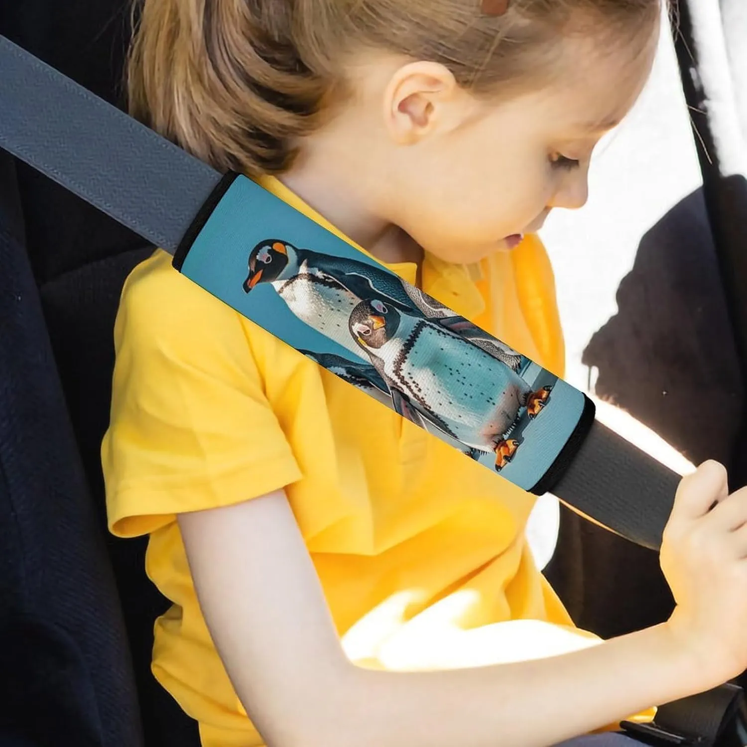 Animals Auto Seat Belt Cover 2PCS Universal Car Seat Belt Shoulder Protector Pad, Protect Your Shoulders and Neck for Car Seat Belt, Shoulder Bag, Backpack