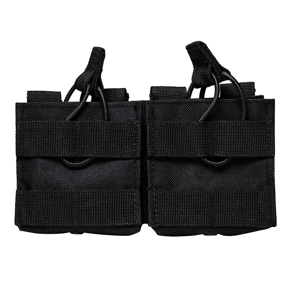 Ar10-m1a-fal .308 Dual Magazine Pouch-blk
