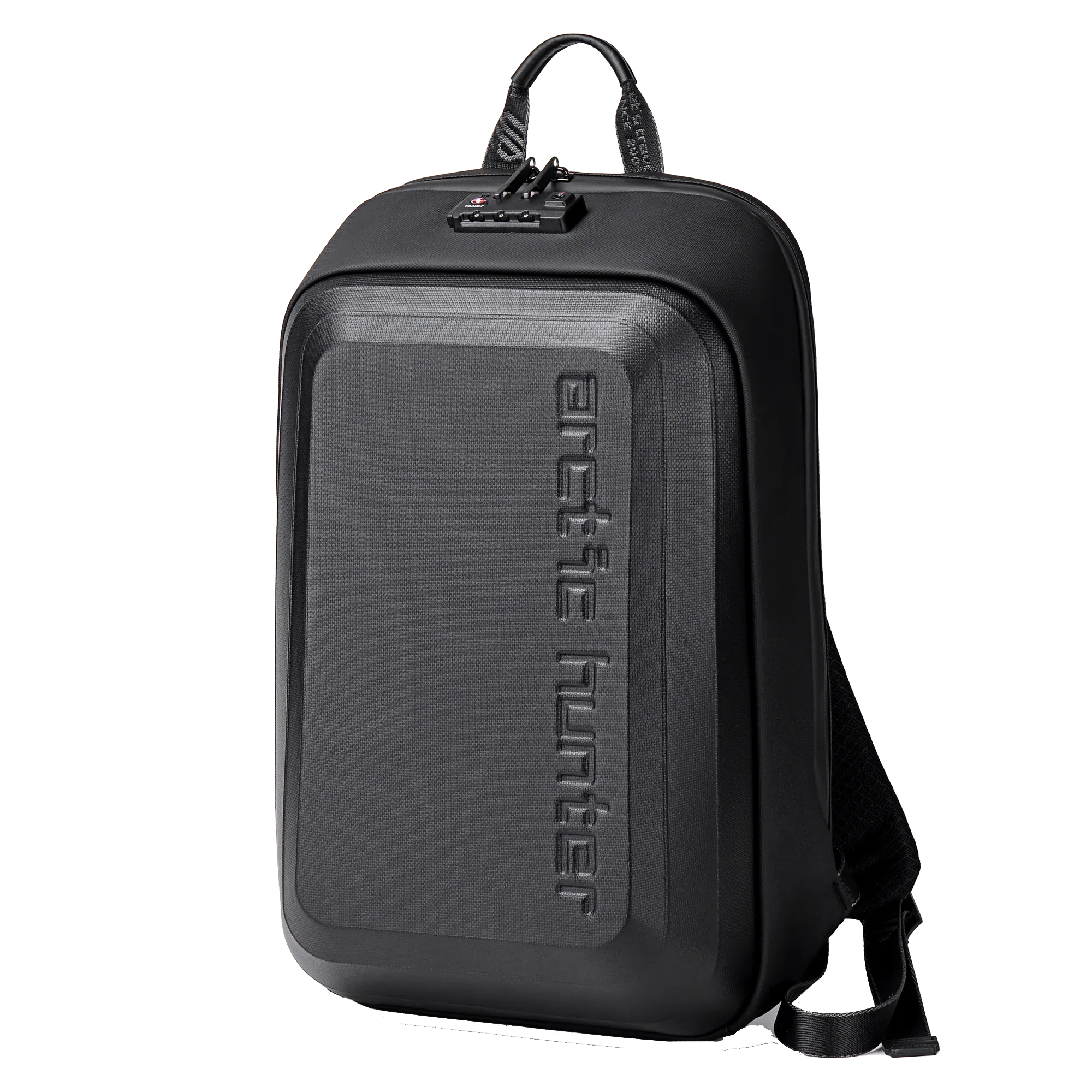 Arctic Hunter Semi Hard Gaming Backpack with Built in TSA lock Water Resistant Anti-Theft 15.6 inch Laptop Backpack for Men and Women, B00451