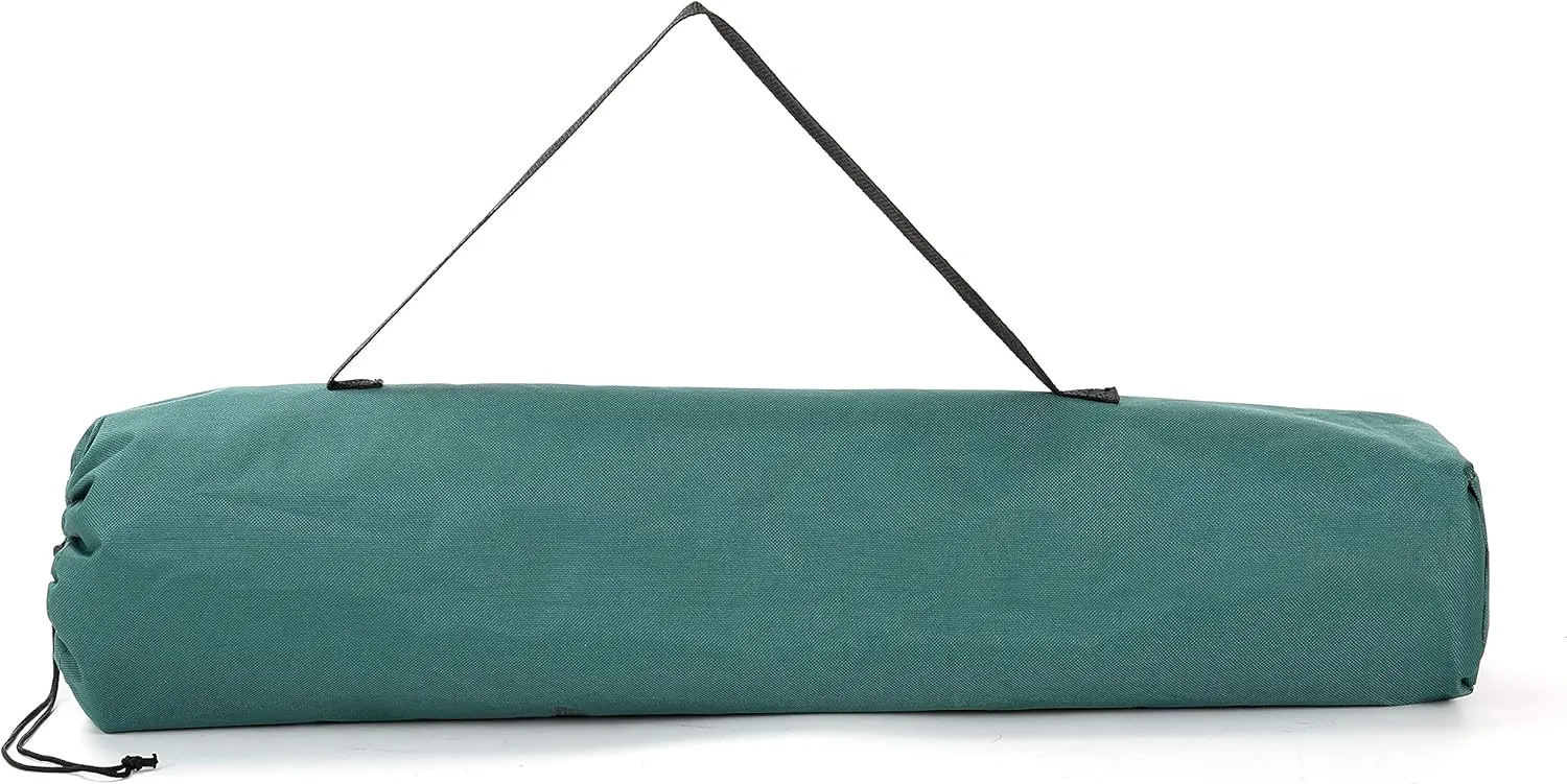 ARROWHEAD OUTDOOR 26” (66cm) Heavy-Duty Portable Camping Folding Table, 2 Cup Holders, Compact, Square, Carrying Case Included, Steel Frame, High-Grade 600D Canvas, USA-Based Support