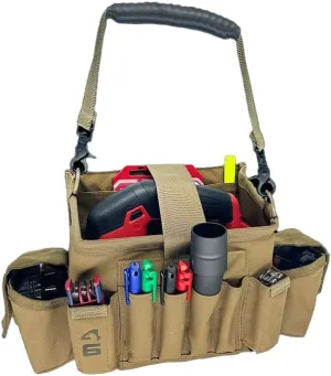 Atlas 46 JigSaw Grab and Go Bag, Abrasion and Water Resistant, Comfort Handle, Pockets for Tools, Pencils, Extra Batteries and Saw Blades - Made in the USA