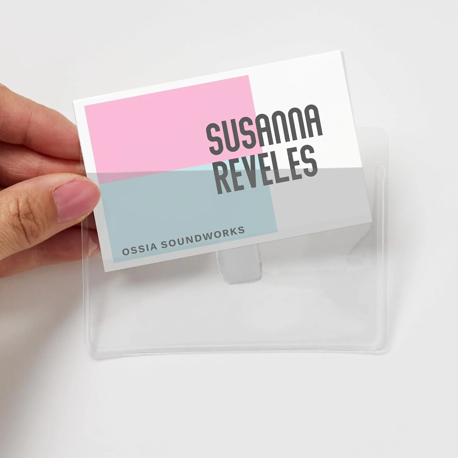 Avery Name Badge Inserts, 3" x 4", Print or Write, Laser/Inkjet, 300 Inserts Per Pack, 5-Pack, 1,500 Badge Inserts Total (5392)