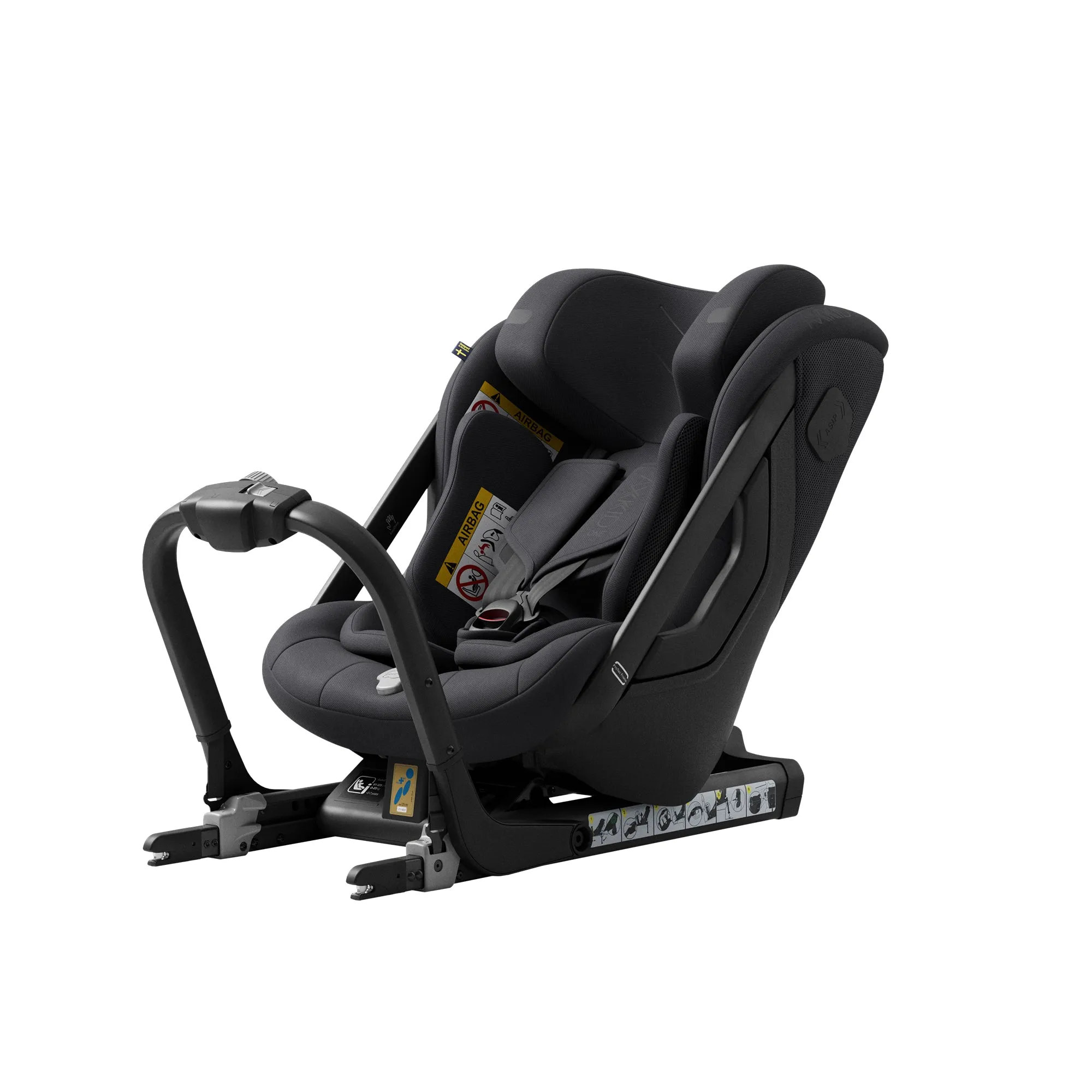 Axkid One 3 Car Seat - Coastal Storm Black