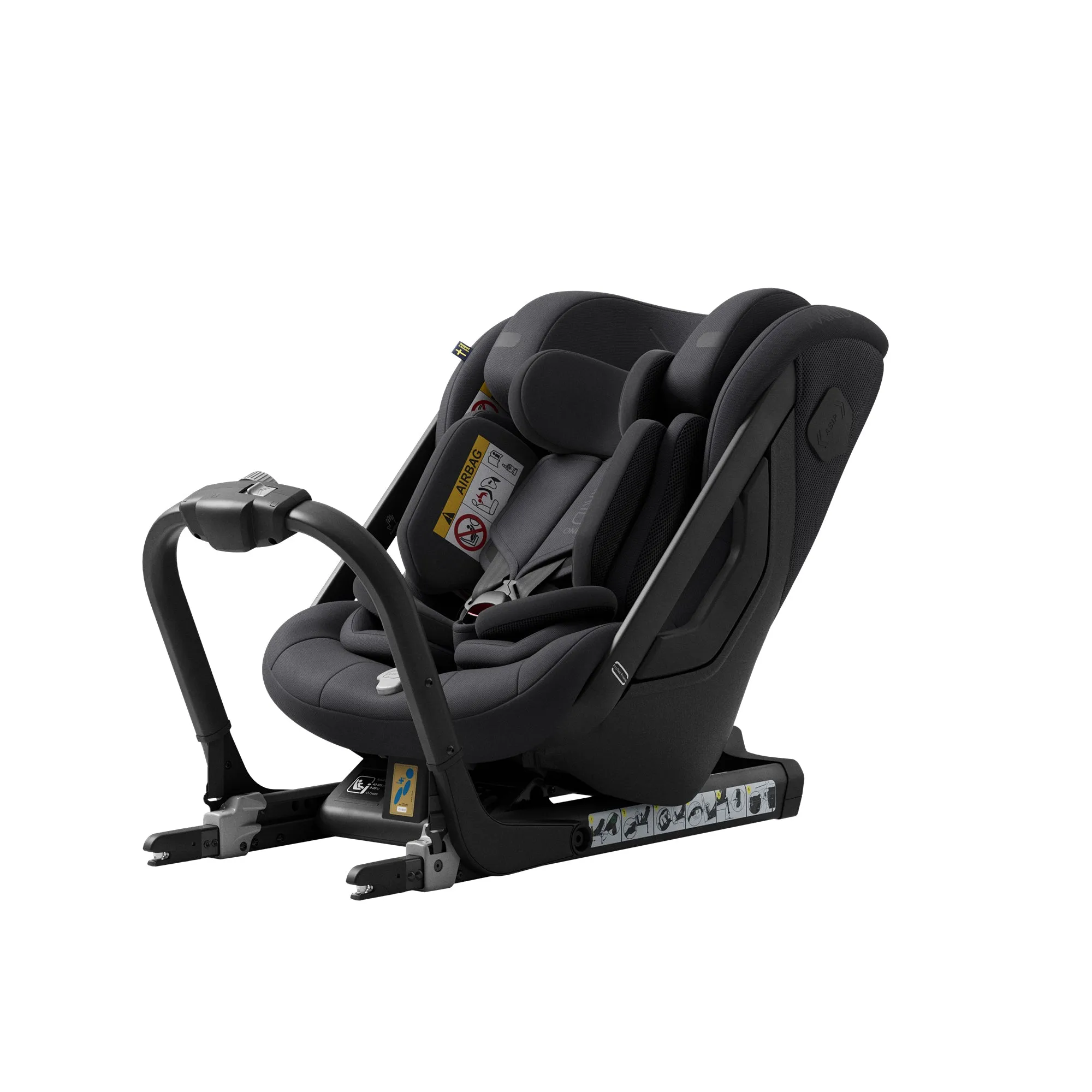 Axkid One 3 Car Seat - Coastal Storm Black