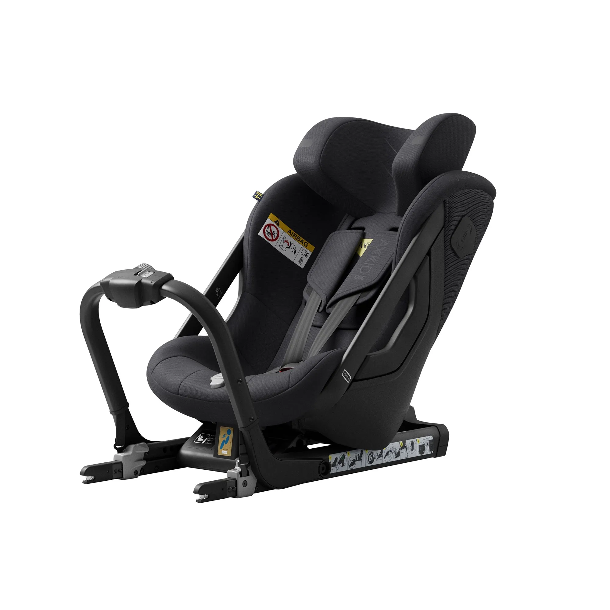 Axkid One 3 Car Seat - Coastal Storm Black
