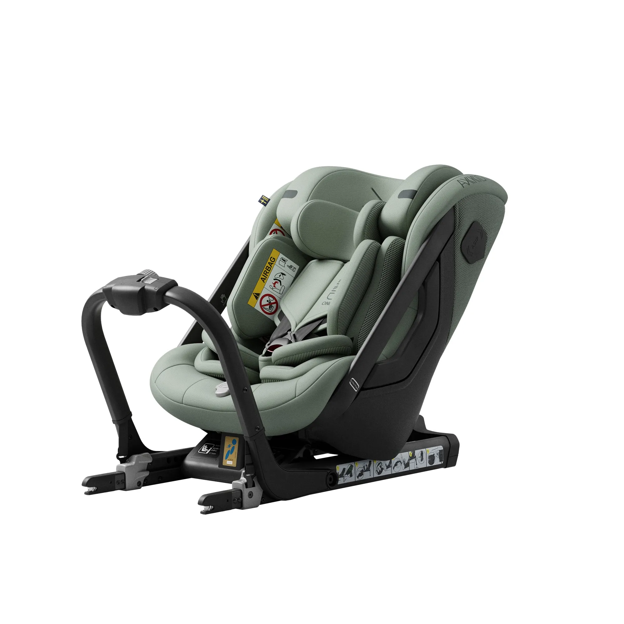 Axkid One 3 Car Seat - Nordic Bloom Green