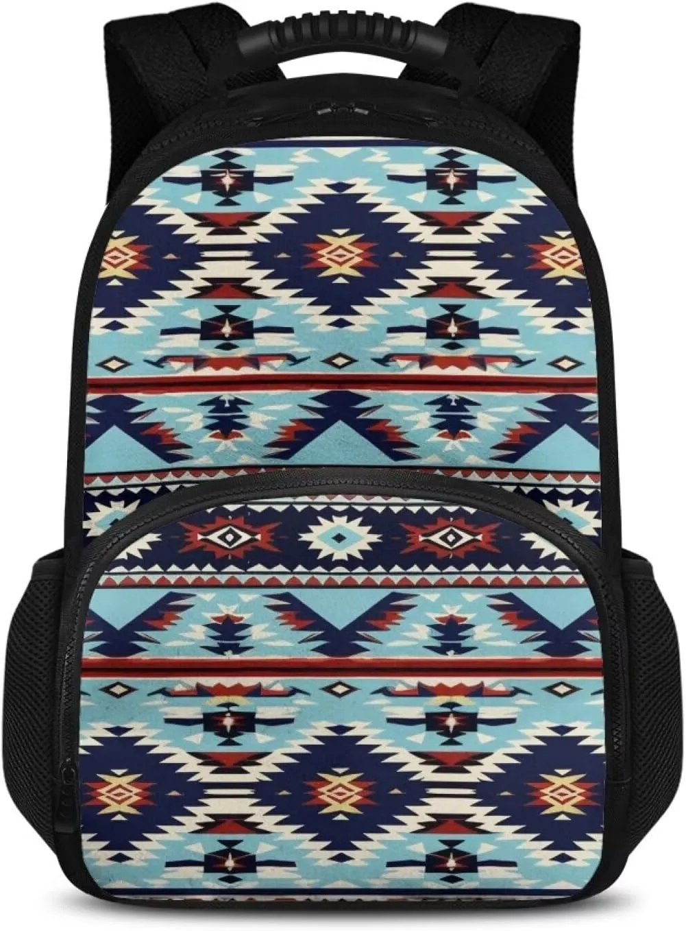 Aztec Boho Lunch Backpack for Women Insulated Lunch Cooler Bag Lightweight Work Backpack With Lunch Compartment Laptop Bag College School Bookbag 17inch Daypack Picnic Beach Hiking Office