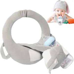 Baby Bottle Holder，Baby Bottle Holder Hands Free，Bottle Holder for Baby Self Feeding，Adjustable Angle Bottle Propper for Baby，Detachable Separation Breastfeeding Pillows Support