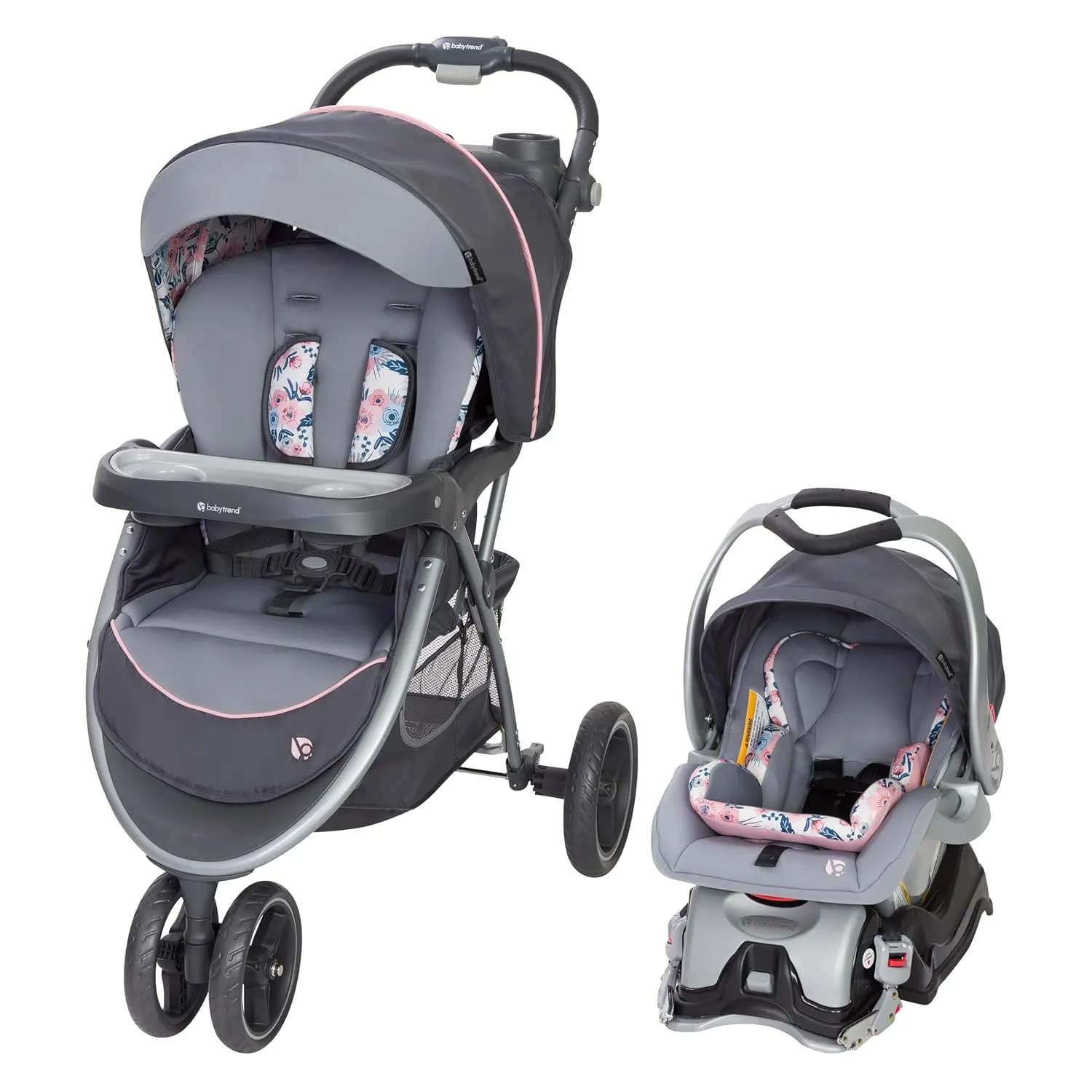 Baby Trend Skyview Plus Travel System, Bluebell   2nd Secure 35 Infant Car Seat Base