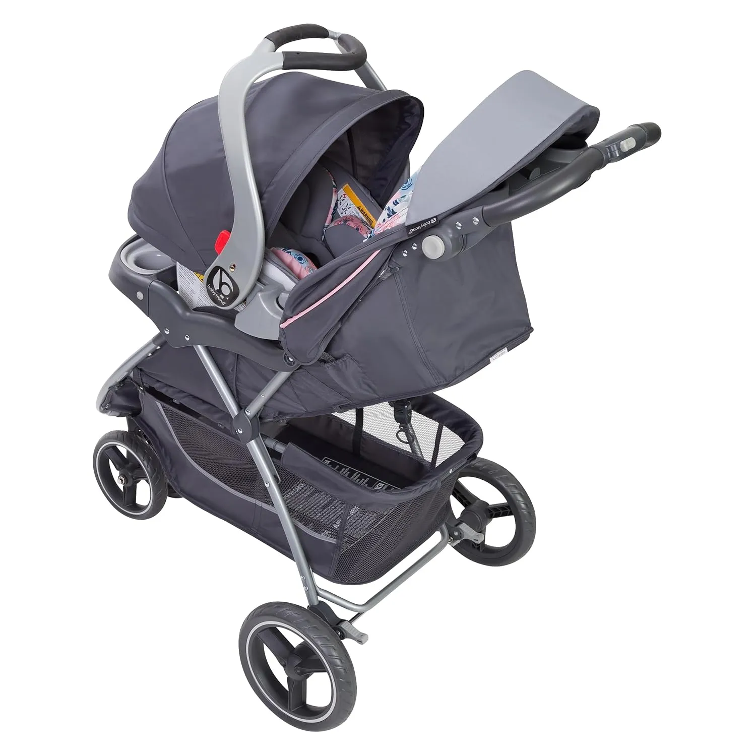 Baby Trend Skyview Plus Travel System, Bluebell   2nd Secure 35 Infant Car Seat Base
