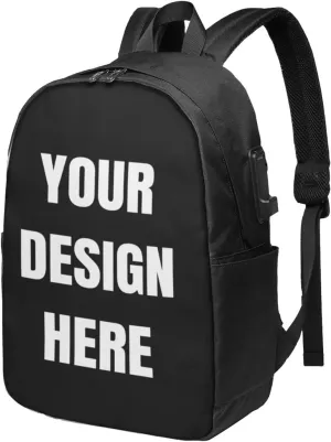 Backpack Large Personalized Backpack For Women Men Design Your Own Work Travel Laptop Bag To High Volume Casual Packet,Large
