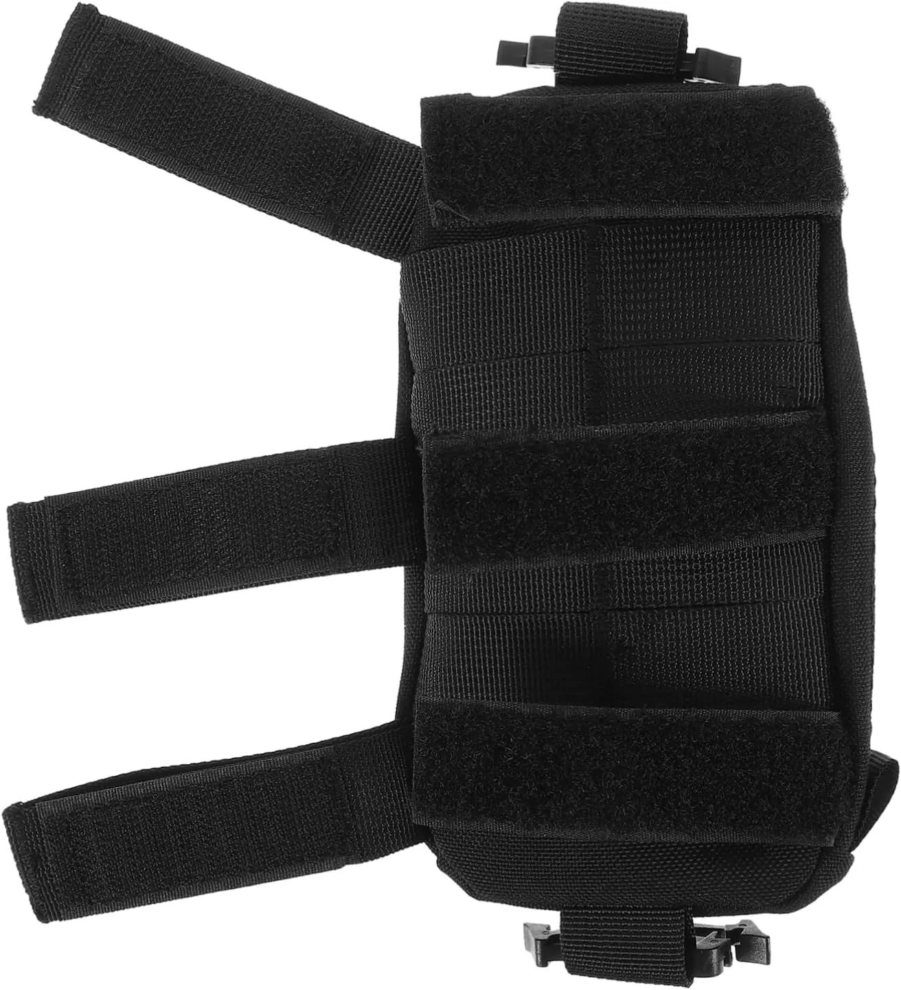 Backpack Strap Pouch Durable Clip Accessory Bag for Tools Phones Cards Outdoor Storage Easy Use with Buckle Design for Backpack Attachment