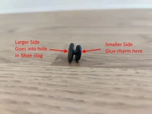 Badminton Shuttlecock Shoe Charm