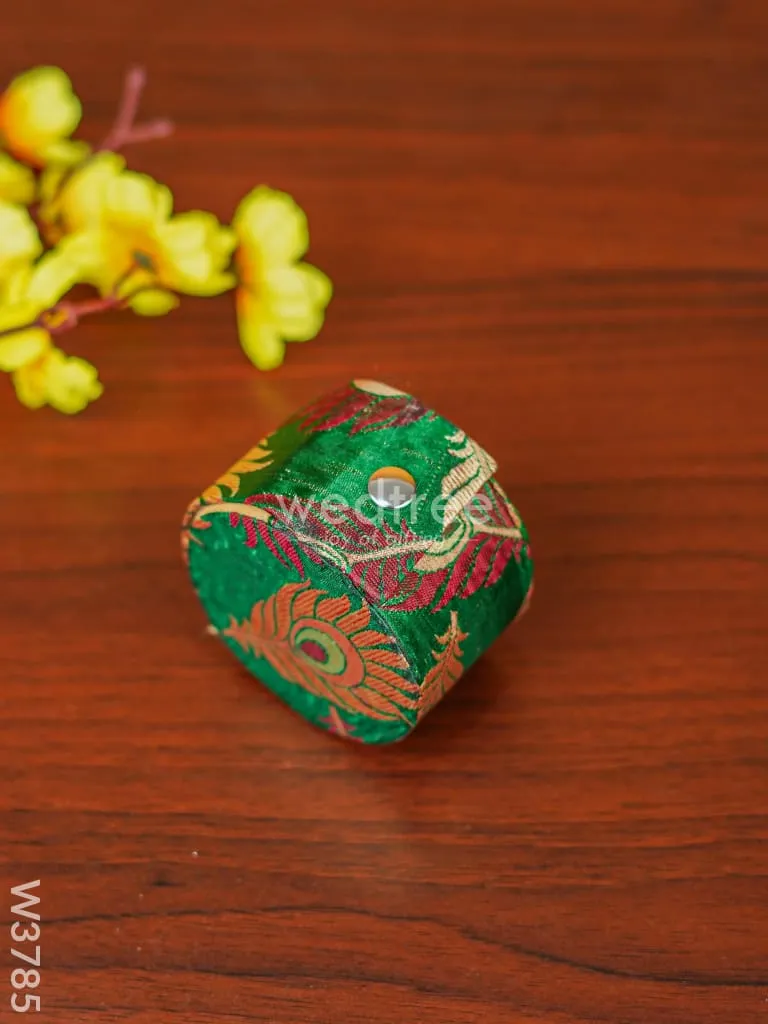 Bangle Holder With Peacock Feather Design Mini - W3785