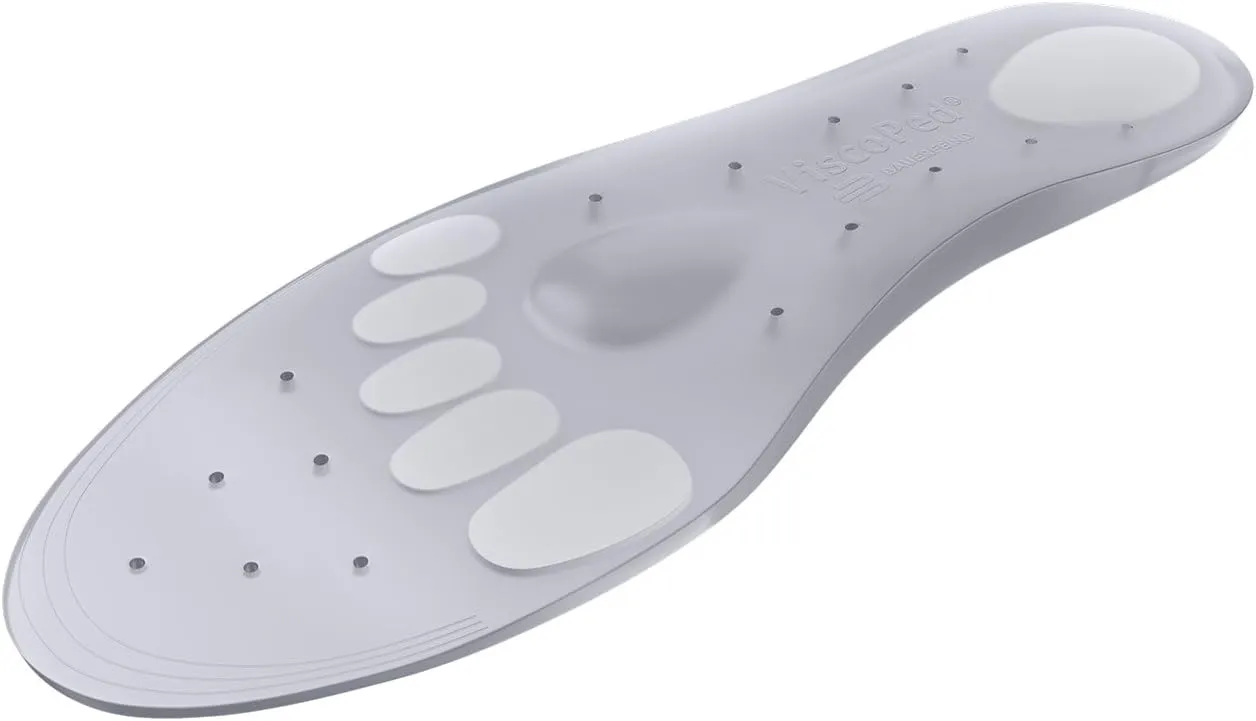 Bauerfeind - ViscoPed - Shoe Insoles - Provides a Soft Cushion for The Feet and Protects The Joints, Shock Absorbing Effect Helps Spine, HIPS, Knee, & Ankle Pain Relief - Pair