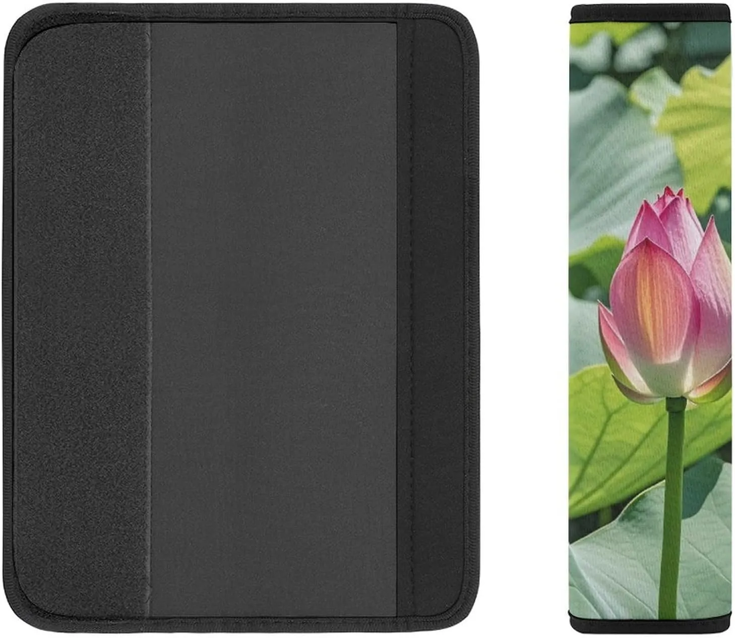 Beautiful Lotus Flowers Auto Seat Belt Cover 1PCS Universal Car Seat Belt Shoulder Protector Pad, Protect Your Shoulders and Neck for Car Seat Belt, Shoulder Bag, Backpack