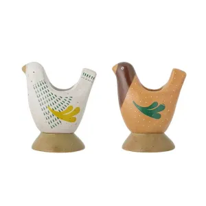 Bird Candlestick Holder Set
