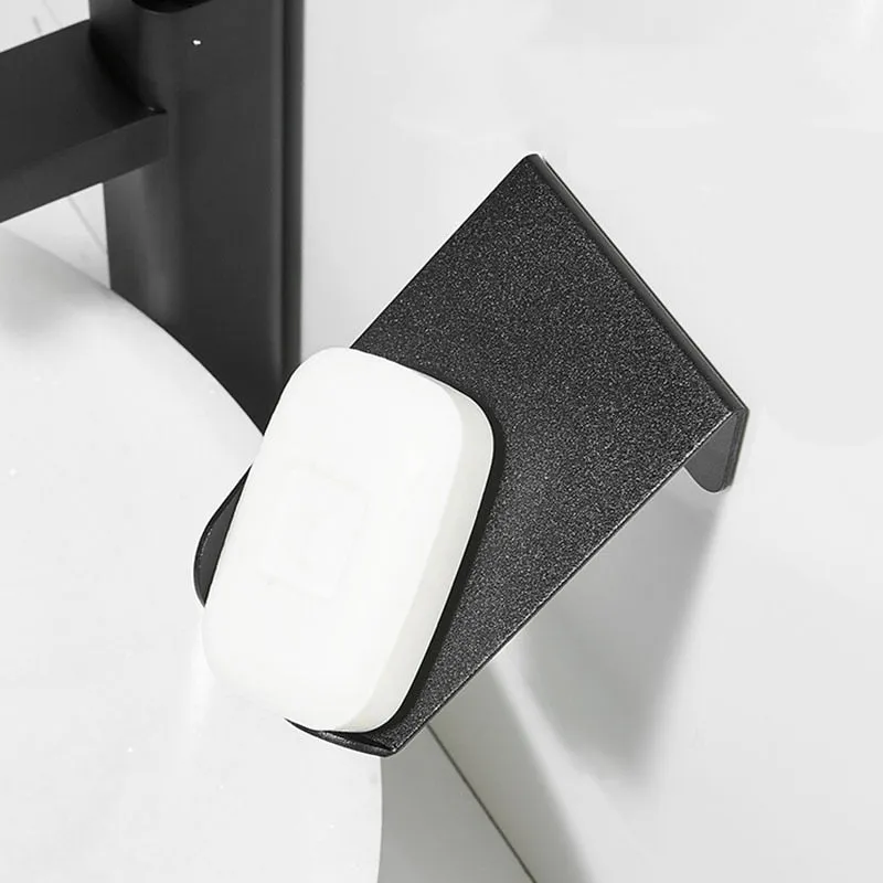 Black Metal Soap Holder