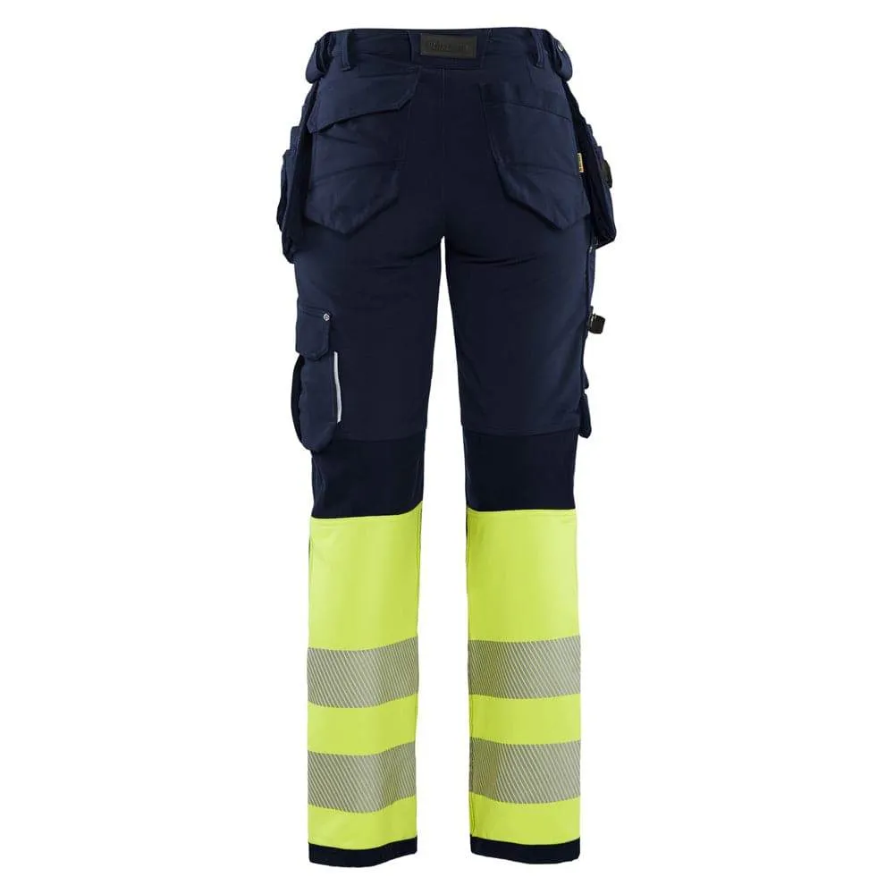 Blaklader 7193 Women's Hi-Vis 4-Way Stretch Holster Pocket Trousers