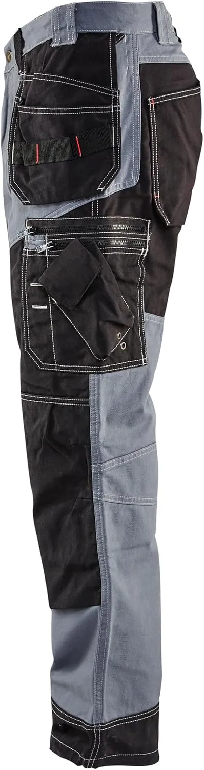 Blaklader Men's X1600 Cotton Durable Work Pants with Cordura Reinforced Pockets