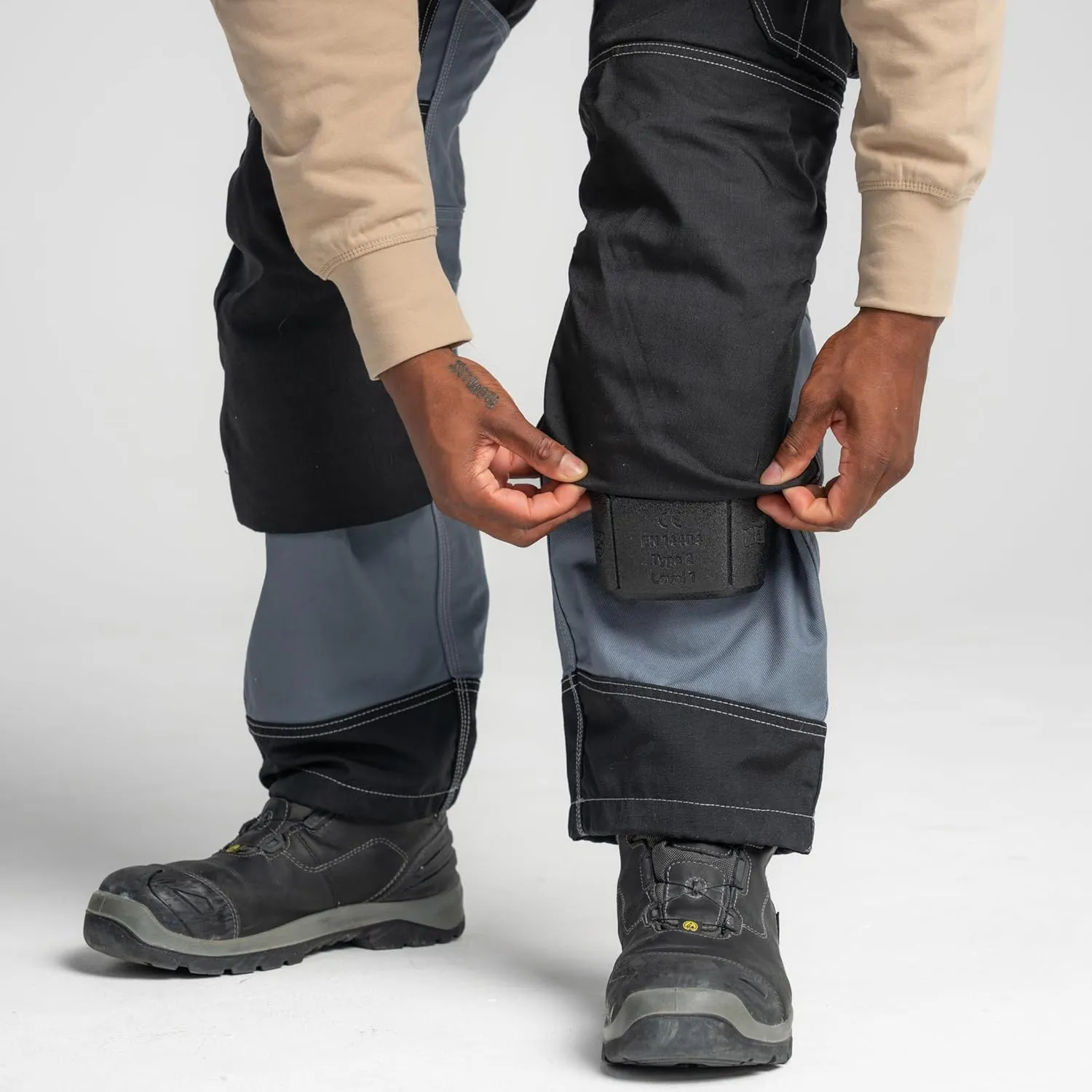 Blaklader Men's X1600 Cotton Durable Work Pants with Cordura Reinforced Pockets