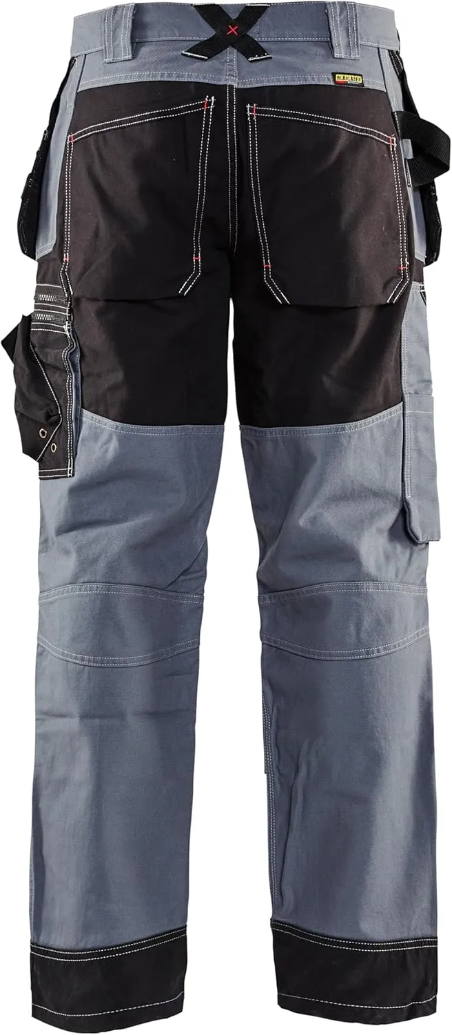 Blaklader Men's X1600 Cotton Durable Work Pants with Cordura Reinforced Pockets
