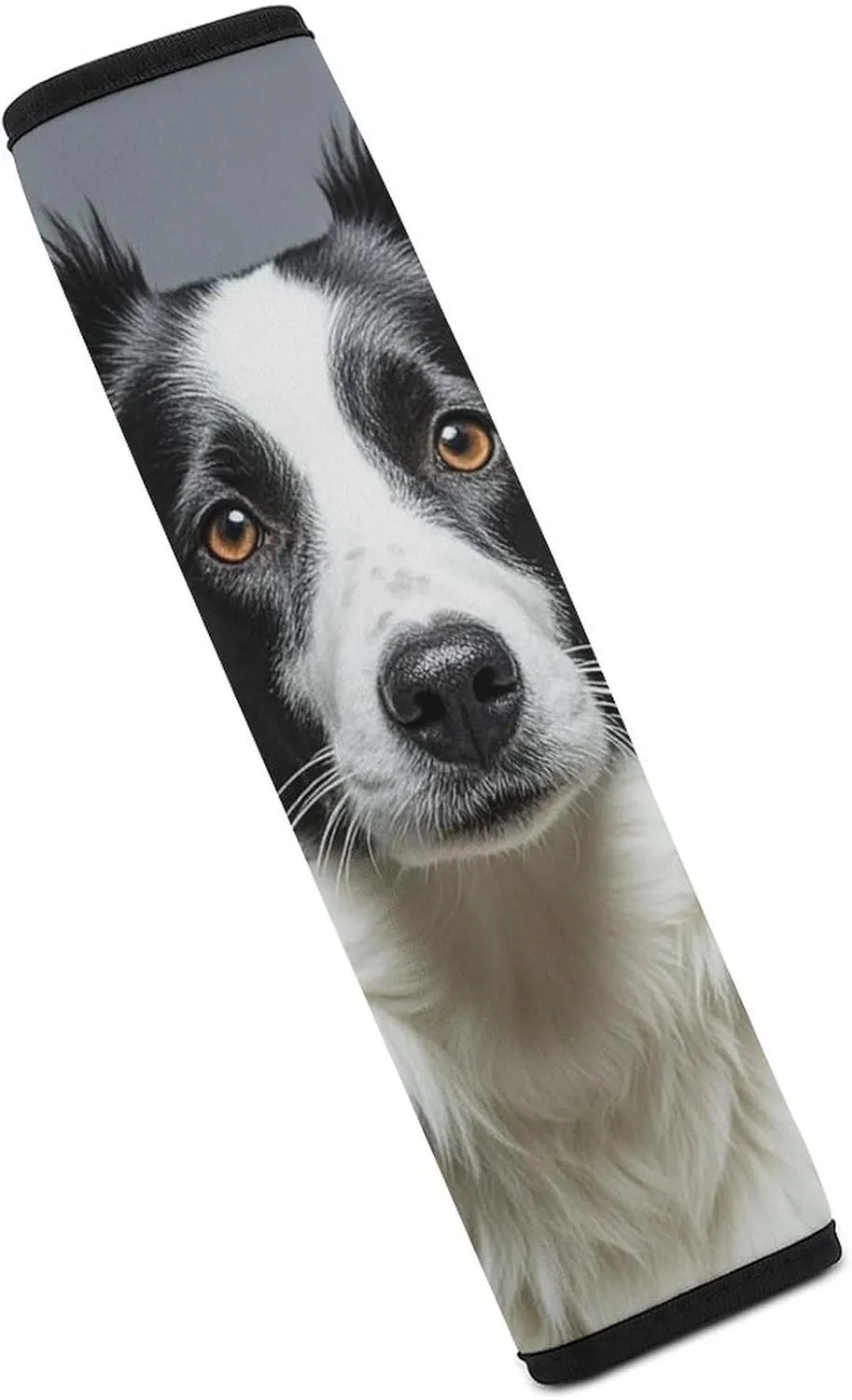 Border Collie Auto Seat Belt Cover 1PCS Universal Car Seat Belt Shoulder Protector Pad, Protect Your Shoulders and Neck for Car Seat Belt, Shoulder Bag, Backpack