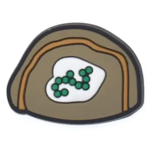 Brown Biscuit Shoe Charm