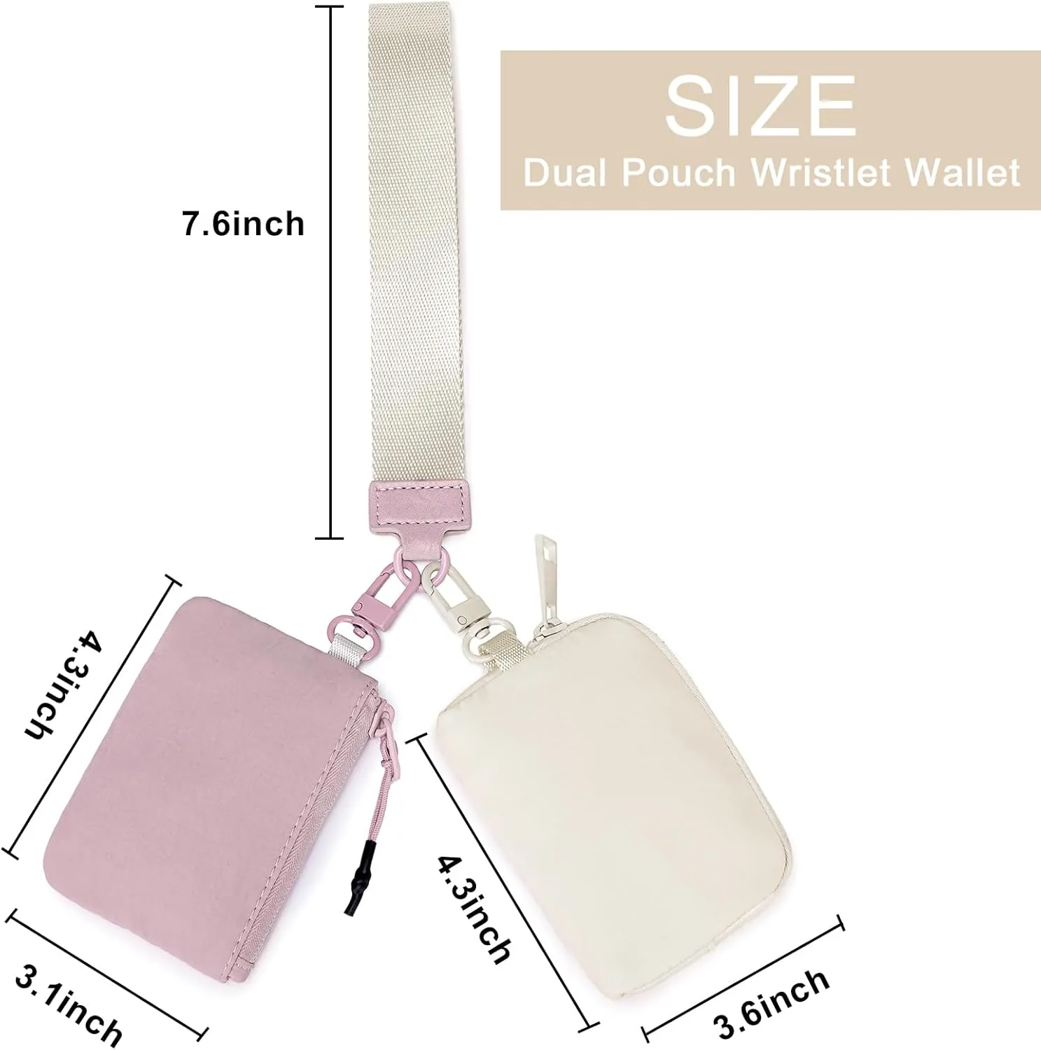 BTOOP School Backpack for Teen Girls Women Laptop College Backpacks Keychain Wristlet Wallet Girls Women Casual High School