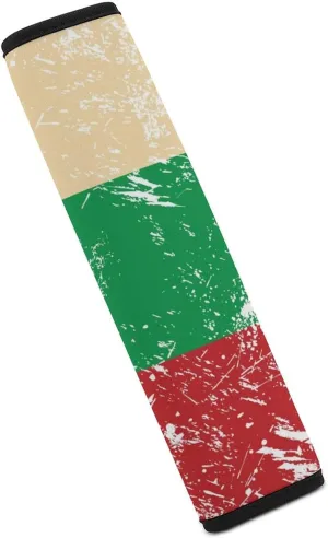 Bulgaria Vintage Flag Fashion Car Seat Belt Cover Pad for Shoulder Bag Camera Soft Comfort Accessories 1PCS