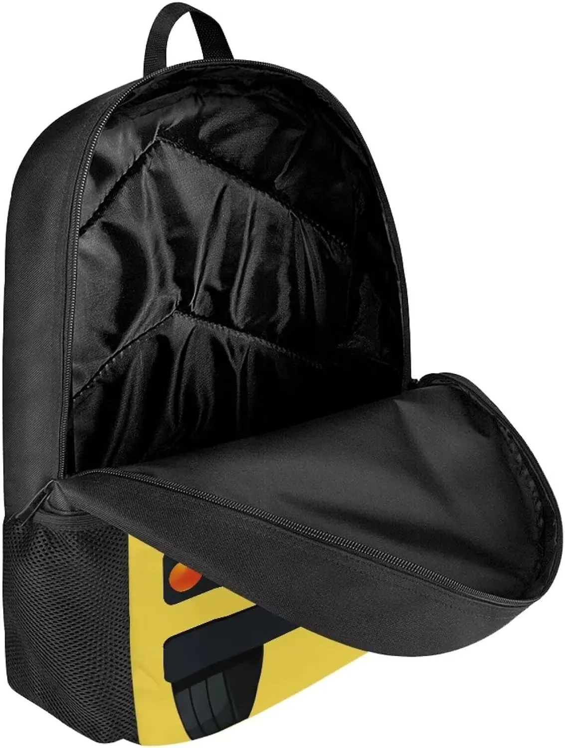 Buybai Kids Backpack Cartoon School Bus Print Children Bookbag Preschool Elementary Boys Girls School Bag with Adjustable Padded Shoulder Straps